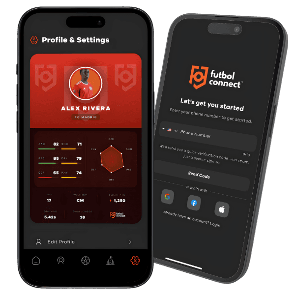 Futbol Connect App Screen