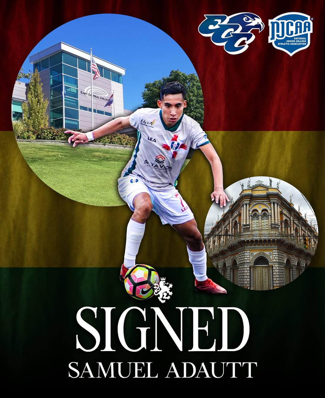Samuel signed through Mapogo Athlete Recruitment